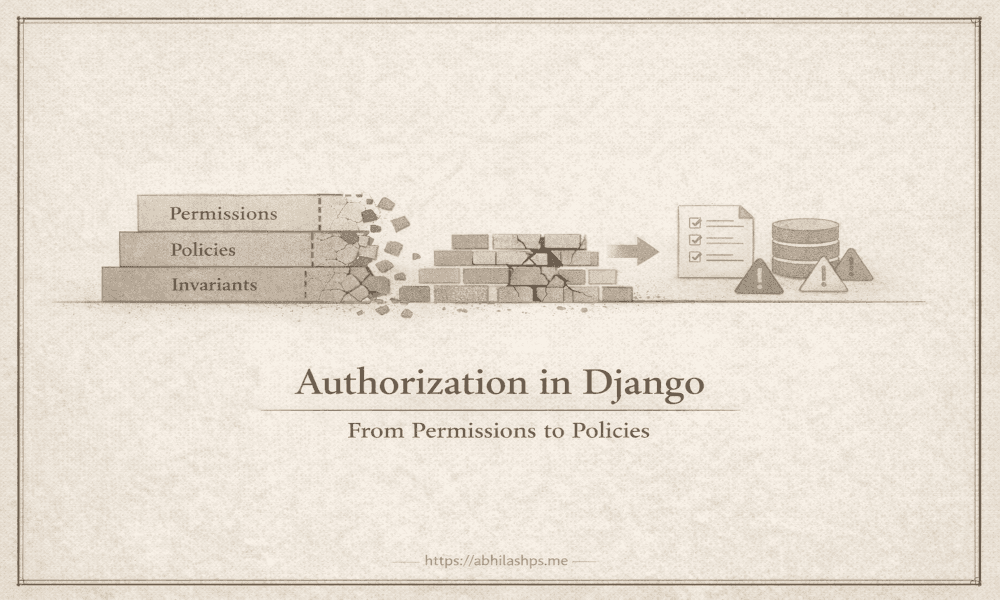Authorization in Django: From Permissions to Policies — Part 12 — When Boundaries Collapse